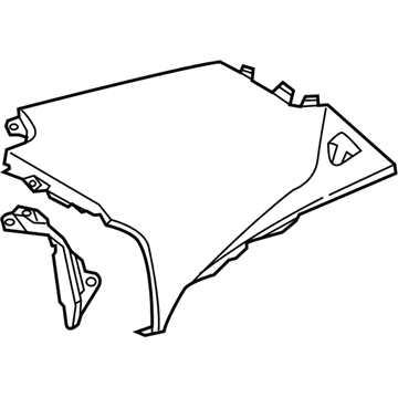 GM 23455968 Upper Trim