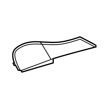 Lexus 58916-48160 MAT, BOX BOTTOM