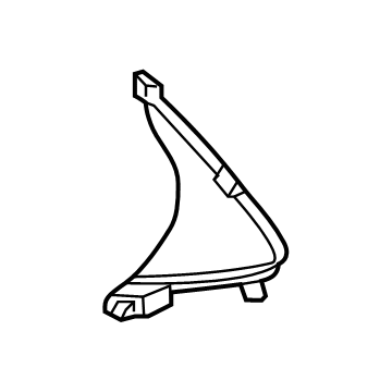 Acura 71151-TJB-A20 BLOCKER, R. FR