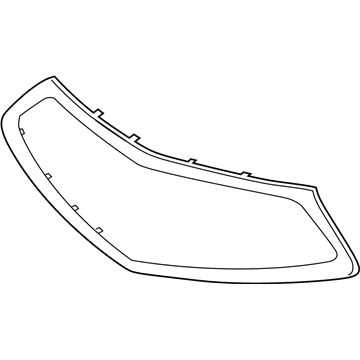 Acura 71122-TJB-A20 MOLDING, FR
