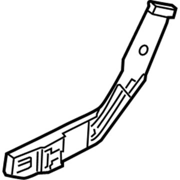 Kia 834842G000 RETAINER-Rear Door Latch