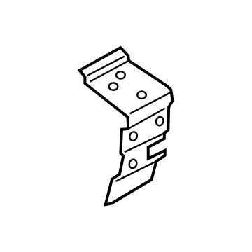 BMW 41-00-7-437-605 Reinforcement Plate, Sill, Left