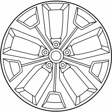 Hyundai 52910-S8310 Aluminium Wheel Assembly