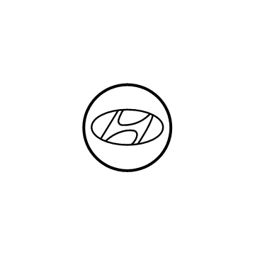 Hyundai 52960-S8100 Wheel Hub Cap Assembly