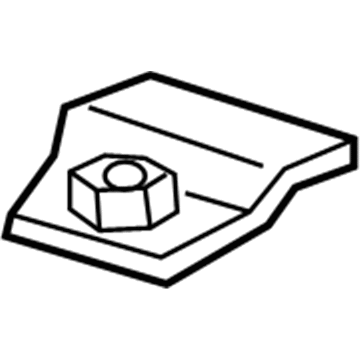 Mopar 5202588 RETAINER-Battery