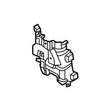 Kia 846F4CV000 BRACKET-CONSOLE RR M