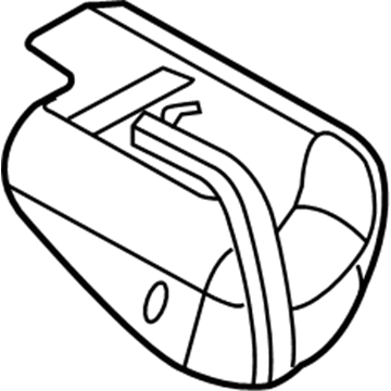 Kia 548911W000 Protector, RH