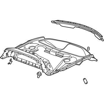GM 87866771 FRAME ASM-R/CMPT PNL