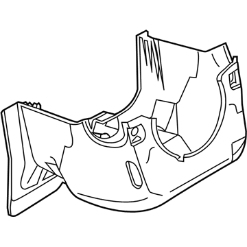 Nissan 48470-1EA0A Cover Set-Steering Column