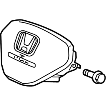Honda 06770-S9V-L70ZA Airbag (Graphite Black)