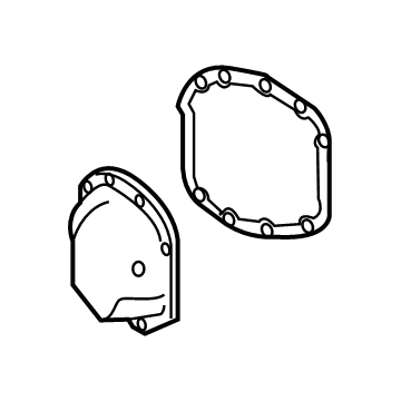 Mopar 68401295AA Cover-Differential