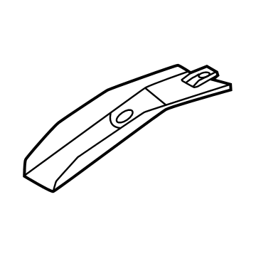 Toyota 76183-12040 PROTECTOR, HOOD BULG