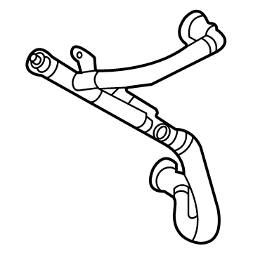 Hyundai 375Y2-GI210 HOSE-3WAY VALVE NO.1