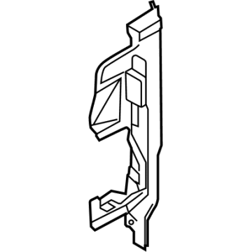Hyundai 29134-CL000 Guard-Air, RH