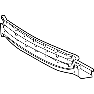 Lexus 53112-76010 Grille, Radiator, Lower