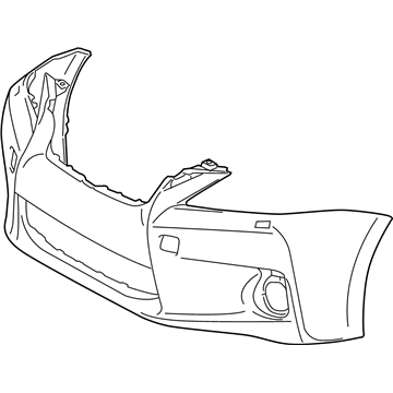 Lexus 52119-76905 Front Bumper Cover L/C