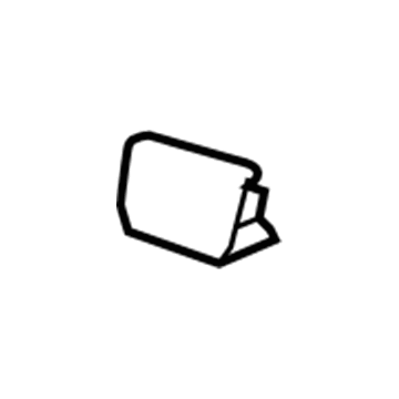 Lexus 52127-76901 Cover, Front Bumper Hole