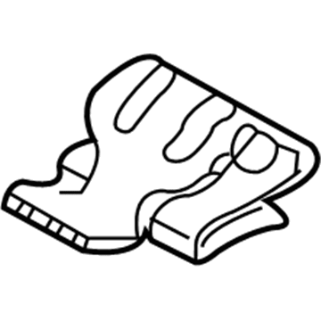 BMW 61-13-8-380-213 Line Clip, Double