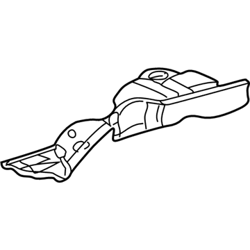Lexus 53711-24040 Apron, Front Fender, W/Support, Front RH