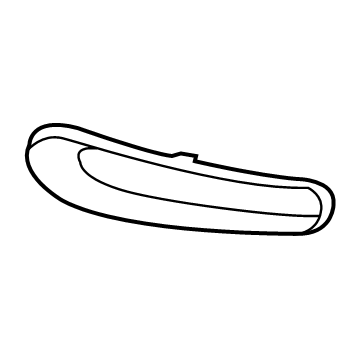 BMW 51-11-7-351-829 Air Inlet Finisher, Left