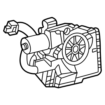Toyota 69350-42101 Lock Assy, Back Door