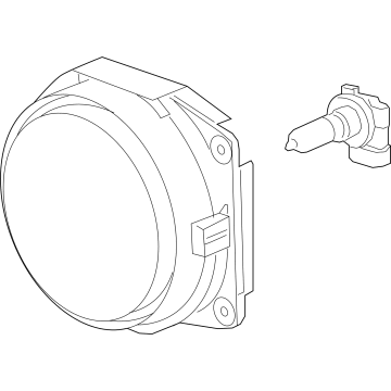 GM 15780128 Fog Lamp
