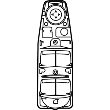 BMW 61-31-9-354-862 Door Window Switch Left
