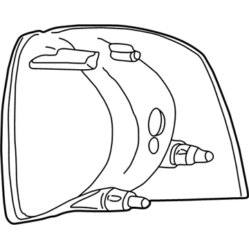 Ford 1L2Z-13200-AA Park/Turn Lamp