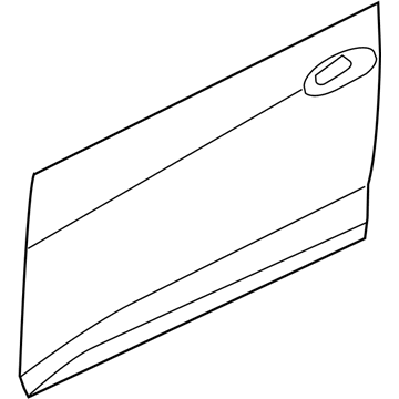Hyundai 76111-3X000 Panel-Front Door Outer, LH