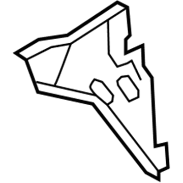 Nissan 64110-JF00A Hoodledge-Upper Front, RH