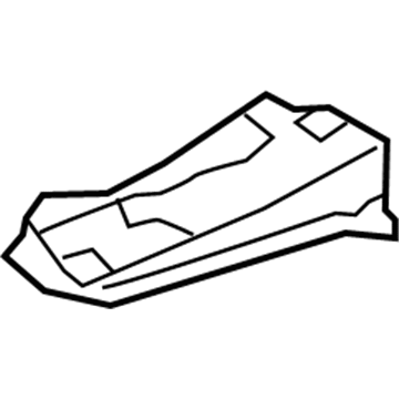 Nissan 641D0-KB50A Extension-HOODLEDGE, RH