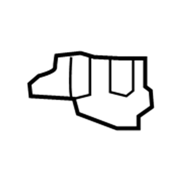 Nissan 66348-JF00A Valve-ONEWAY