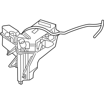 Infiniti 28910-3JA0B Windshield Washer Tank Assembly