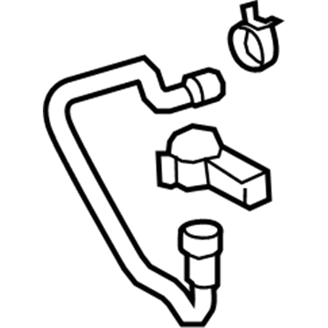 BMW 17-12-2-754-573 Coolant Hose