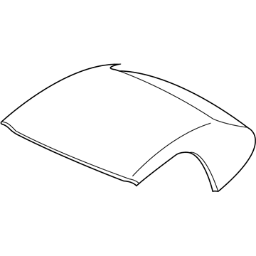 BMW 54-21-7-125-707 Hard Top, Primed