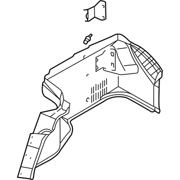 Kia 0K2N268860F02 Trim-TSIDE, RH