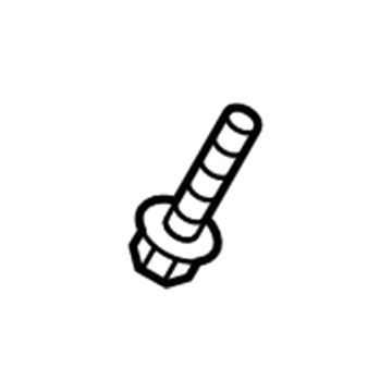 Honda 90150-S04-003 Bolt, Ground (6X16)