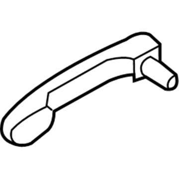 Ford 5F9Z-7422404-BDPTM Handle, Outside