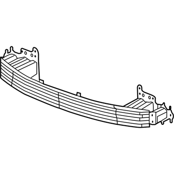Mopar 68227661AB Reinforce-Front Bumper