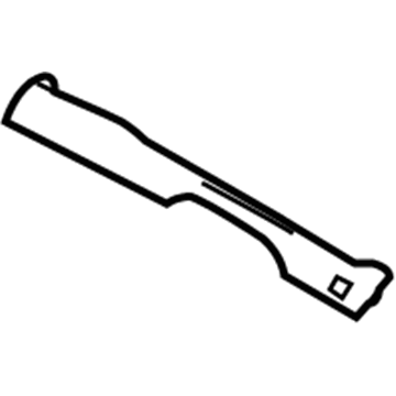 Kia 847903F000GC Plate Assembly-Crash Pad, LH