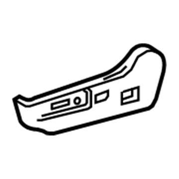 Lexus 71812-30390-A0 Shield, Front Seat Cushion, LH