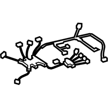 Lexus 82192-30210 Wire, Front Seat, LH