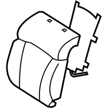 Lexus 71074-30B51-A0 Cover Sub-Assy, Front Seat