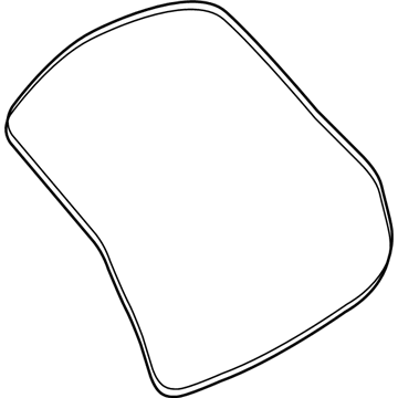 BMW 51-76-7-237-488 Seal, Rear Lid, Top