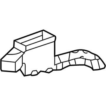 GM 15762756 Lower Air Duct