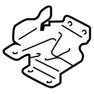Nissan 970C2-1ET0A Bracket-Hydraulic Pump