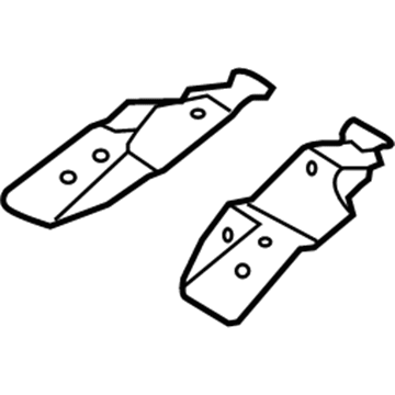 Toyota 58015-21010 Seat Belt Anchor
