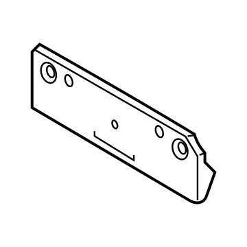 Infiniti 96210-5DA1A Bracket-Licence Plate