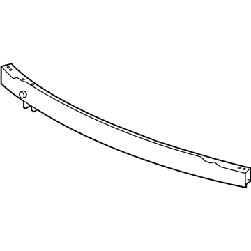 Infiniti 62030-5DB1A Reinforce-Front Bumper Center, Inner