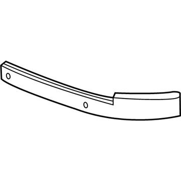 Infiniti 62067-5DA0A Protector-Front Bumper, LH